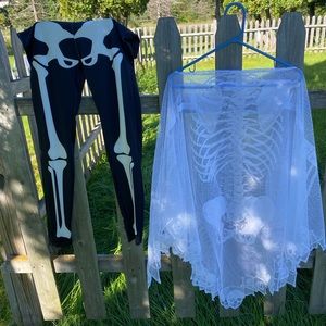 Like New Skeleton Halloween Costume